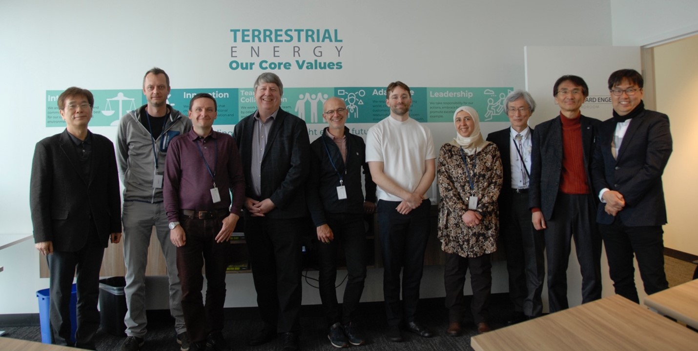 Terrestrial Energy Hosts Generation IV International Forum Meeting